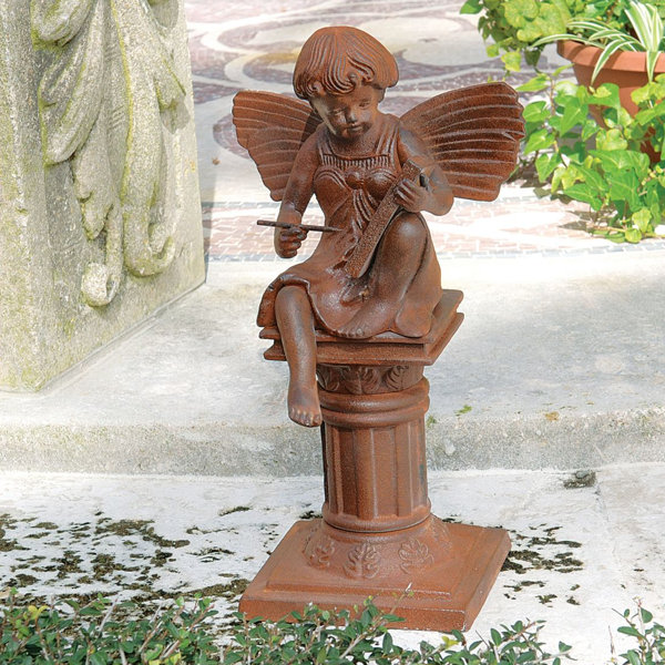 Design Toscano Reading Fairy of the Humanities Statue Wayfair